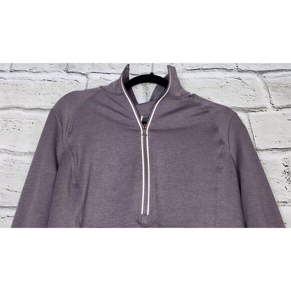 Calia Long Sleeve Workout Jacket Womens Large Purple Athleisure Stretch Casual - Picture 4 of 8